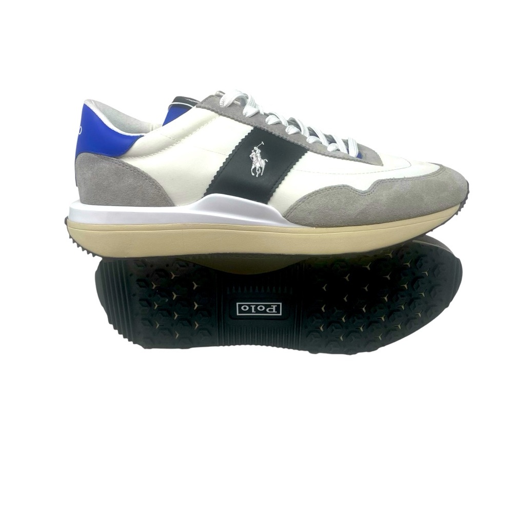 Polo Ralph Lauren Men’s Train‎ 89 PP Lace-Up Leather Sneakers Size 11 NWOB